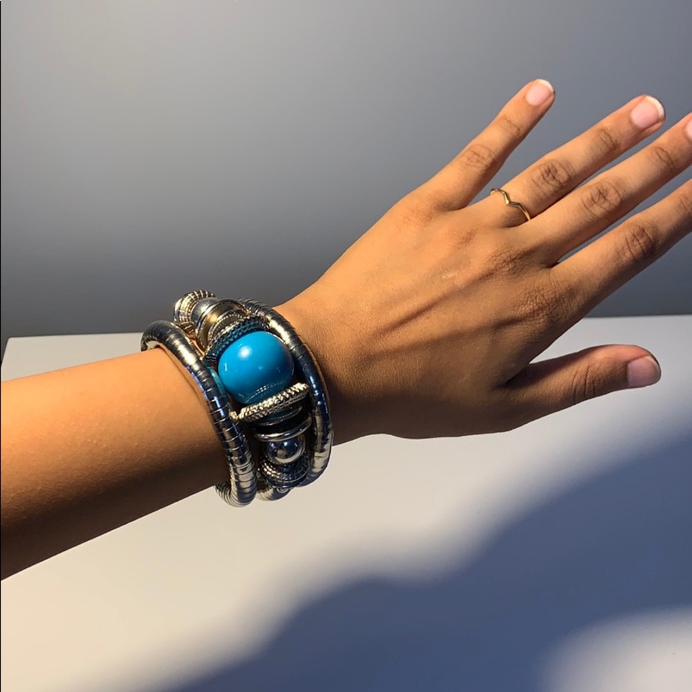 🦋 Silver Handcrafted Pipe bracelet - All Sizes